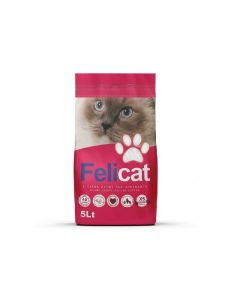 Litière Agglomérante FELICAT Super White 5 L - 6977009500029