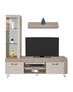 Meuble TV SOTUFAB ATHENES - Beige  - MYTEK