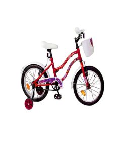  Bicyclette Enfant LOL SURPRISE Pour Fille 16'' Deux Roues Stabilisatrice - Noir&Rouge