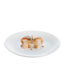 Lot De 6 Assiettes Dessert LUMINARC Pampille 19 cm - Blanc