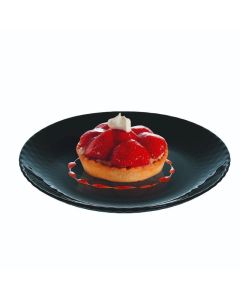 Lot De 6 Assiettes Dessert LUMINARC Pampille 19 cm - Noir