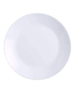 Lot De 6 Assiettes Plates LUMINARC Zelie 25 cm - Blanc