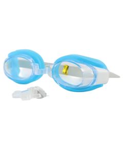Lunettes de Natation Confortables - Bleu ciel 