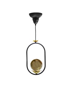 Lustre Décorative Moderne Pour Lampe - Noir Mat
