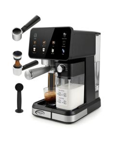 Machine à Café Expresso Prova 20 Bars 1350W 1.5L Noir