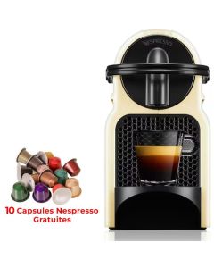 Machine à Café NESPRESSO Inissia D40 1200W - Crème