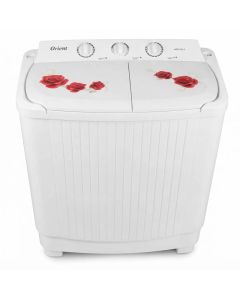 Machine à Laver Semi-Automatique Orient 7.5 Kg Blanc