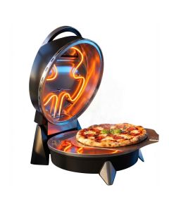 Machine à Pizza PROFF PIZ101 – 30 cm – 1100W – Antiadhésive Noir