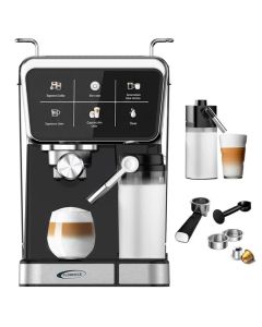 Machine à Café Espresso Florence HK-456 1350W Noir