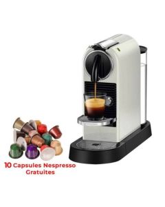 Machine à Café NESPRESSO Citiz D113 1L - Blanc