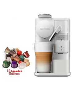 Machine à Café NESPRESSO Lattissima One - Blanc