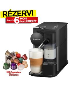 Machine à Café NESPRESSO Lattissima One - Noir