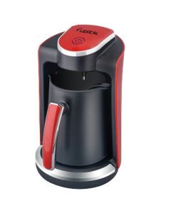 Machine à Café Turc LEXICAL LCP-0520 400W - Noir&Rouge
