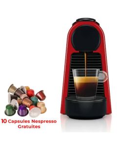 Machine à Café NESPRESSO Essenza Mini D30 0.6L- Rouge