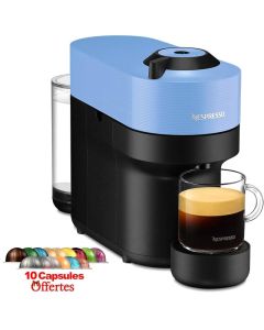 Machine à Café NESPRESSO Vertuo Pop 0.6L - Bleu