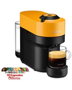Machine à Café NESPRESSO Vertuo Pop 0.6L - Jaune
