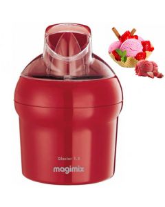 Machine à Glace MAGIMIX 11669 1.5L - Rouge