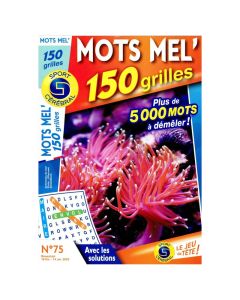 Magazine Sport Cérébral Mots Mel' 150 grilles