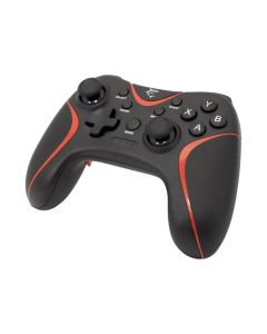 Manette de Jeu 3en1 WHITE SHARK DECURION GP-2038 - Noir et Rouge