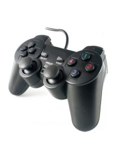 Manette de Jeu Filaire JEWAY 208 Avec Vibreur - Noir