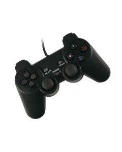 Manette de Jeu Filaire JEWAY 208 Double Analogue - Noir