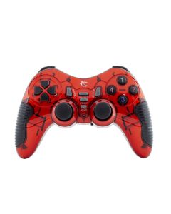 Manette de Jeu Sans Fil WHITE SHARK PHANTEON PC-PS2-PS3 - Rouge