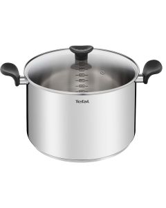 Marmite TEFAL E3086404 10.4L avec Couvercle 28cm - Inox