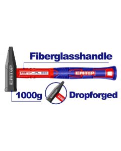 Marteau EMTOP 1000g Antiderapant Fibre de Verre - Chez Mytek