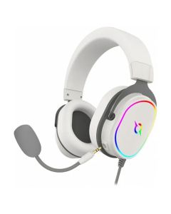 Micro Casque Filaire Gamer AQIRYS ALTAIR RGB - Blanc