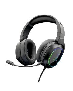 Micro Casque G-lab Korp Radium Filaire RGB Noir 