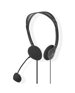 Micro Casque Filaire NEDIS CHST100BK - Noir