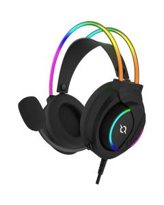 Micro Casque Gamer AQIRYS CYGNUS RGB - Noir