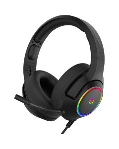 Micro Casque Gamer Filaire AQIRYS VEGA RGB - Noir