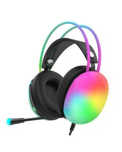 Micro Casque Gamer Filaire INCA IGK-X8S RGB - Noir