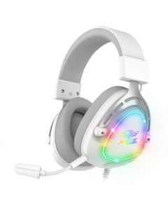 Micro Casque Gamer Filaire SPIRIT OF GAMER ELITE H40 ARTIC RGB - Blanc