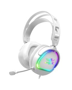 Micro Casque Gamer Filaire SPIRIT OF GAMER PRO H6 ARTIC RGB - Blanc