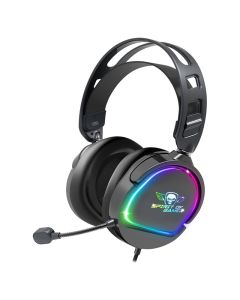 Micro Casque Gamer Filaire SPIRIT OF GAMER PRO H6 DARK RGB - Noir