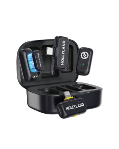 Micro Cravate Sans Fil HOLLYLAND LARK A1 Combo USB-C Lightning - Noir