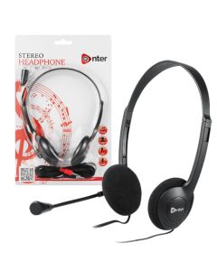 Micro Casque Filaire ENTER EH-02A - Noir