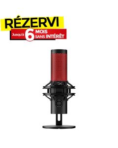 Microphone Gamer Filaire HYPERX QUAD CAST 2 - Noir