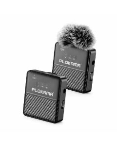 Microphone Lavalier Sans Fil Type-C/Lightning PLOKAMA VM-60