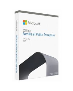 Microsoft Office Famille et Petite Entreprise 2021 1 Utilisateur / Francais