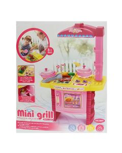 Mini Grill Musical Pour Enfants - Rose (2989825911822)