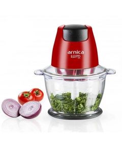 ARNICA Mini Hachoir GH21132 500Watts - Rouge