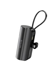 Mini Power Bank BAVIN PC013 5000 mAh - Noir