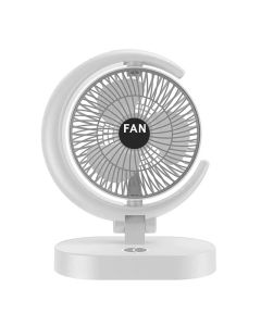 Mini Ventilateur de bureau Rechargeable SM-FAN - Blanc