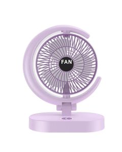 Mini Ventilateur de bureau Rechargeable SM-FAN - Violet