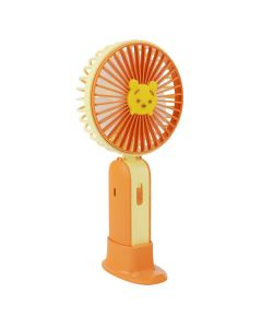 Mini Ventilateur Rechargeable rétroéclairé - Orange