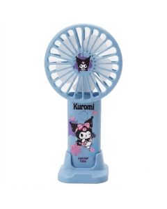 Mini Ventilateur USB Cartoon : Fraîcheur & Support Téléphone