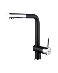 Mitigeur D'évier FOCUS Avec Douchette AP7500B - Noir